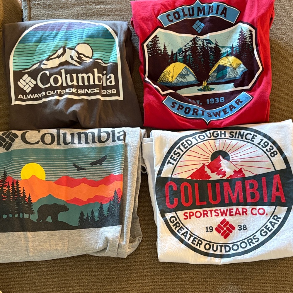 Columbia Outdoor Graphic T-Shirt Collection